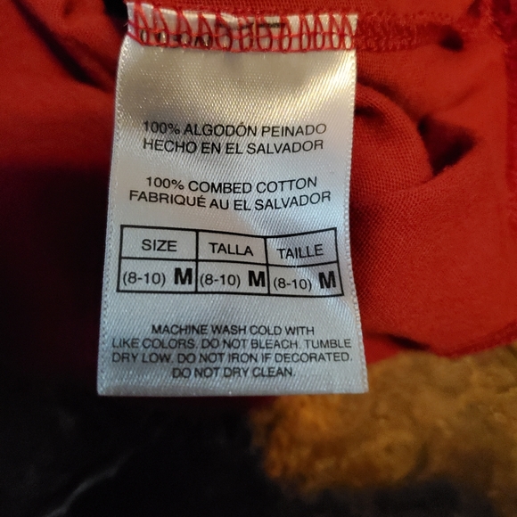 5/25 Soffe Maroon White Varsity Stripes Shirt M - Picture 5 of 5